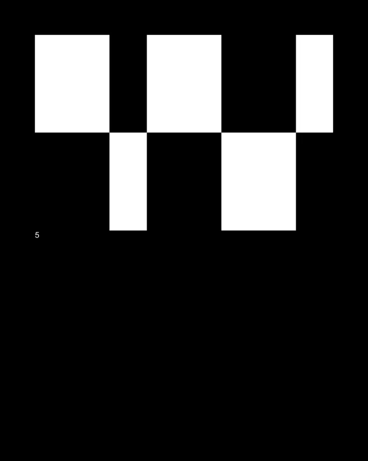 Animation showcasing the variety of unique graphic patterns available within SAATU's algorithmic barcode generation system, emphasizing the distinct yet systematic nature of their visual identity.