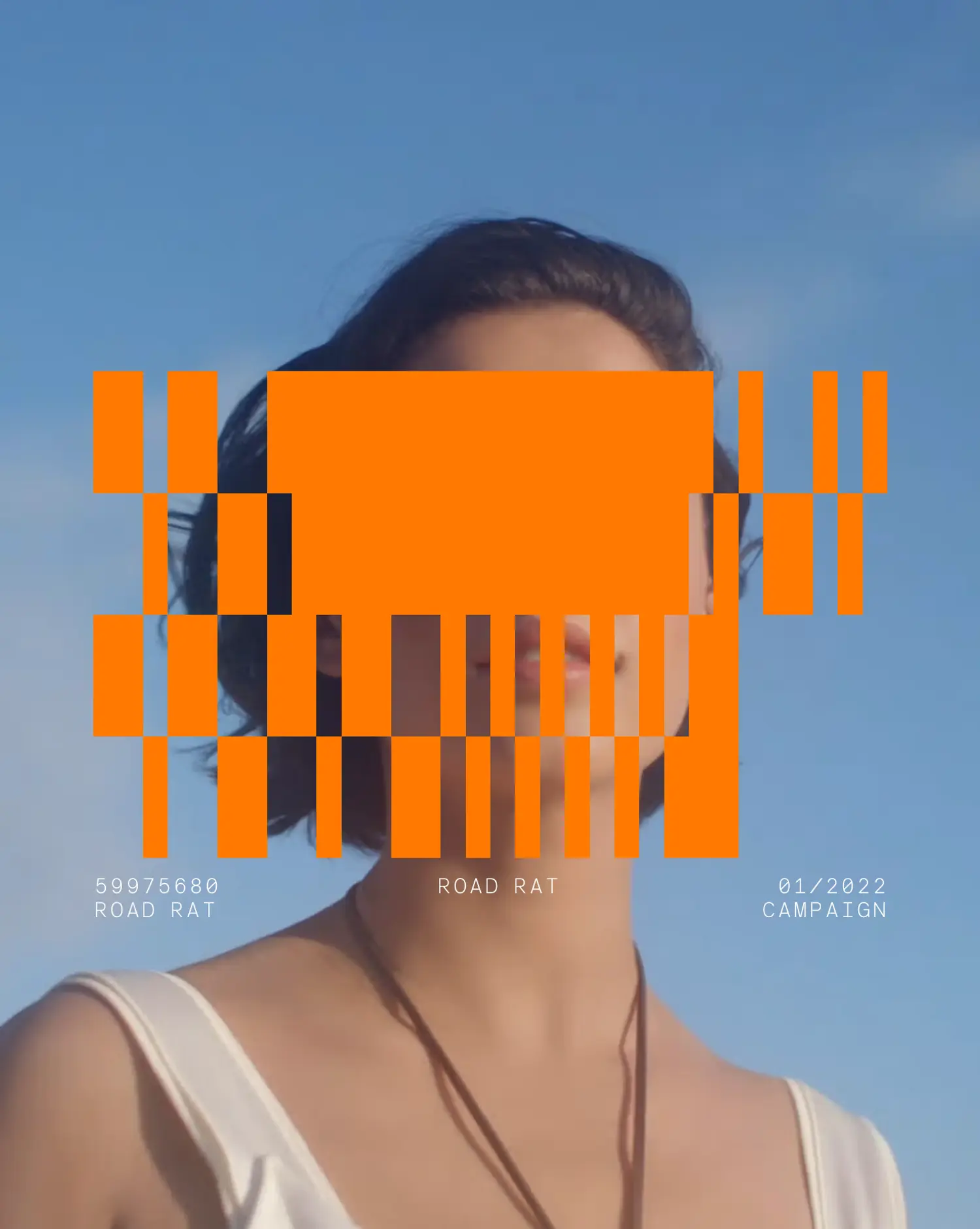 Example of a promotional asset created using SAATU's internal barcode generation tool, showcasing customized patterns, colors, and image overlays for brand coherence.