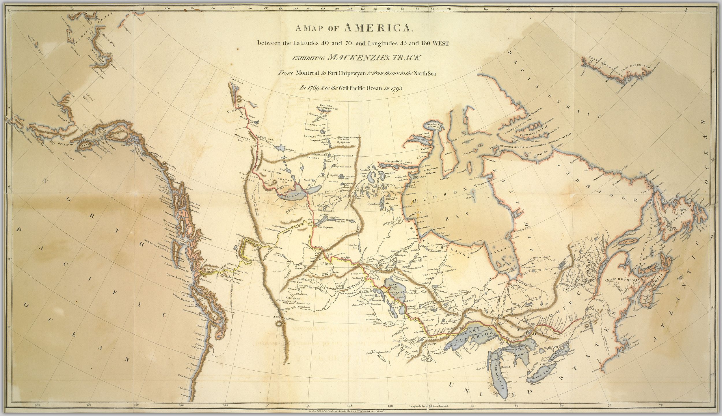 Alexander Mackenzie and the Crossing of North America