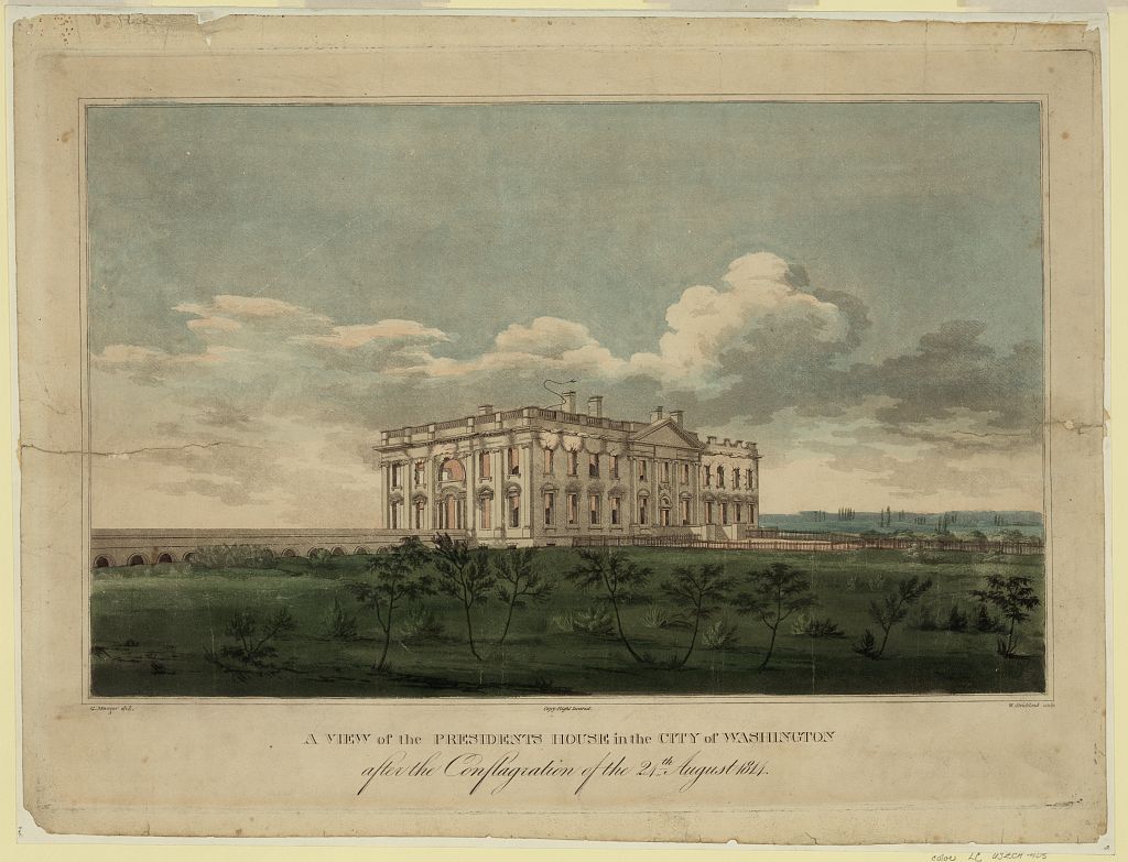 The President's House Before the Fire