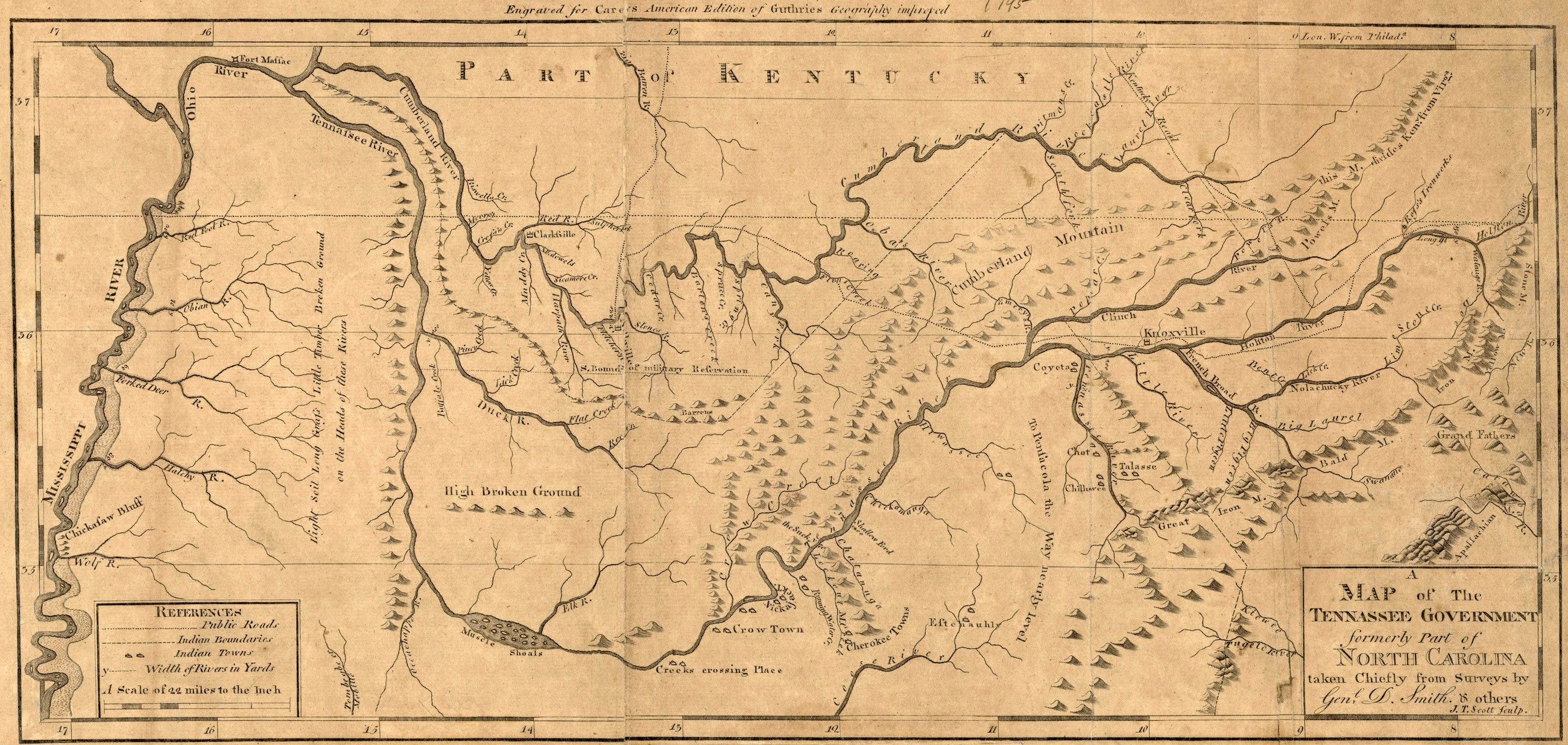 From the State of Franklin to Tennessee Statehood