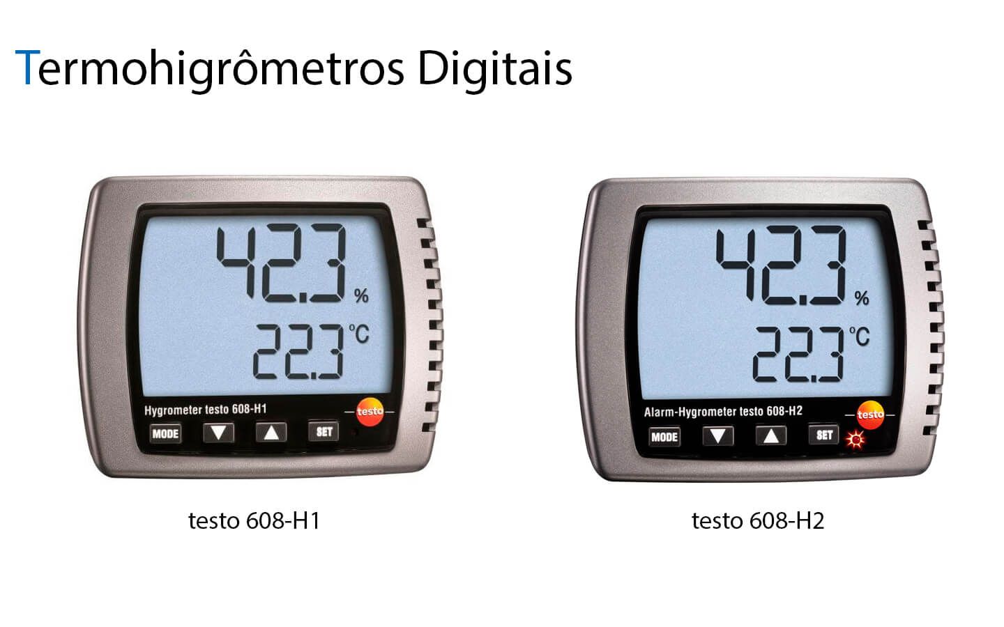 testo 608 H1 e 608 H2