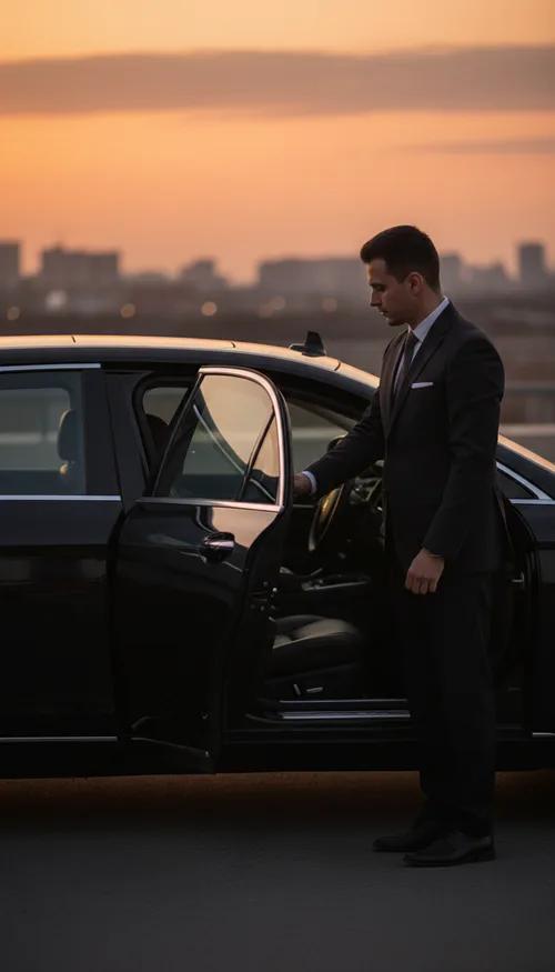 Servicio con perfil corporativo. Ideal para el traslado del personal de su empresa. Autos con el máximo confort y elementos de seguridad activa y pasiva.