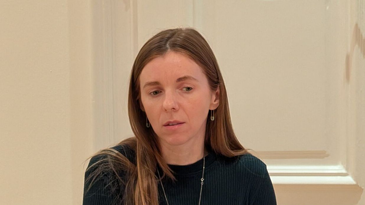 Yuliia Chystiakova at Dialogbüro Vienna, October 2025. (c) Dialogbüro Vienna