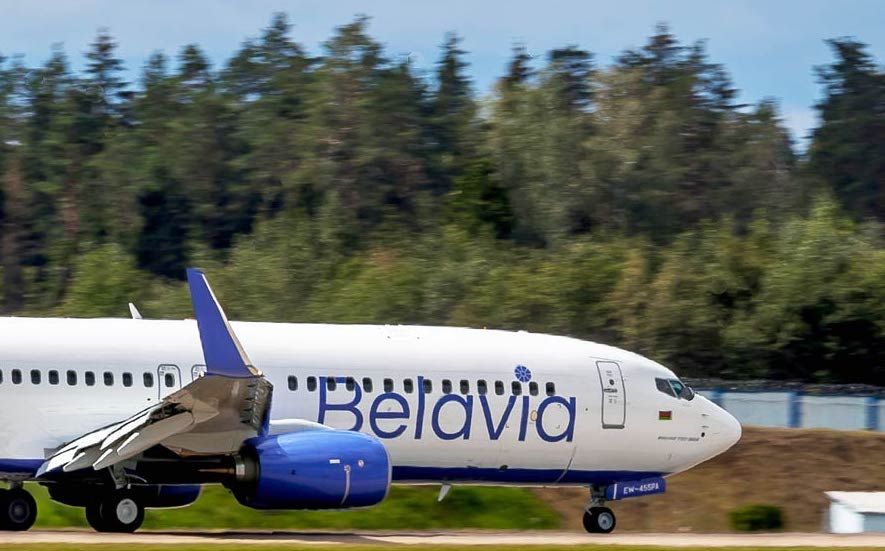 Belavia Airplane. 
