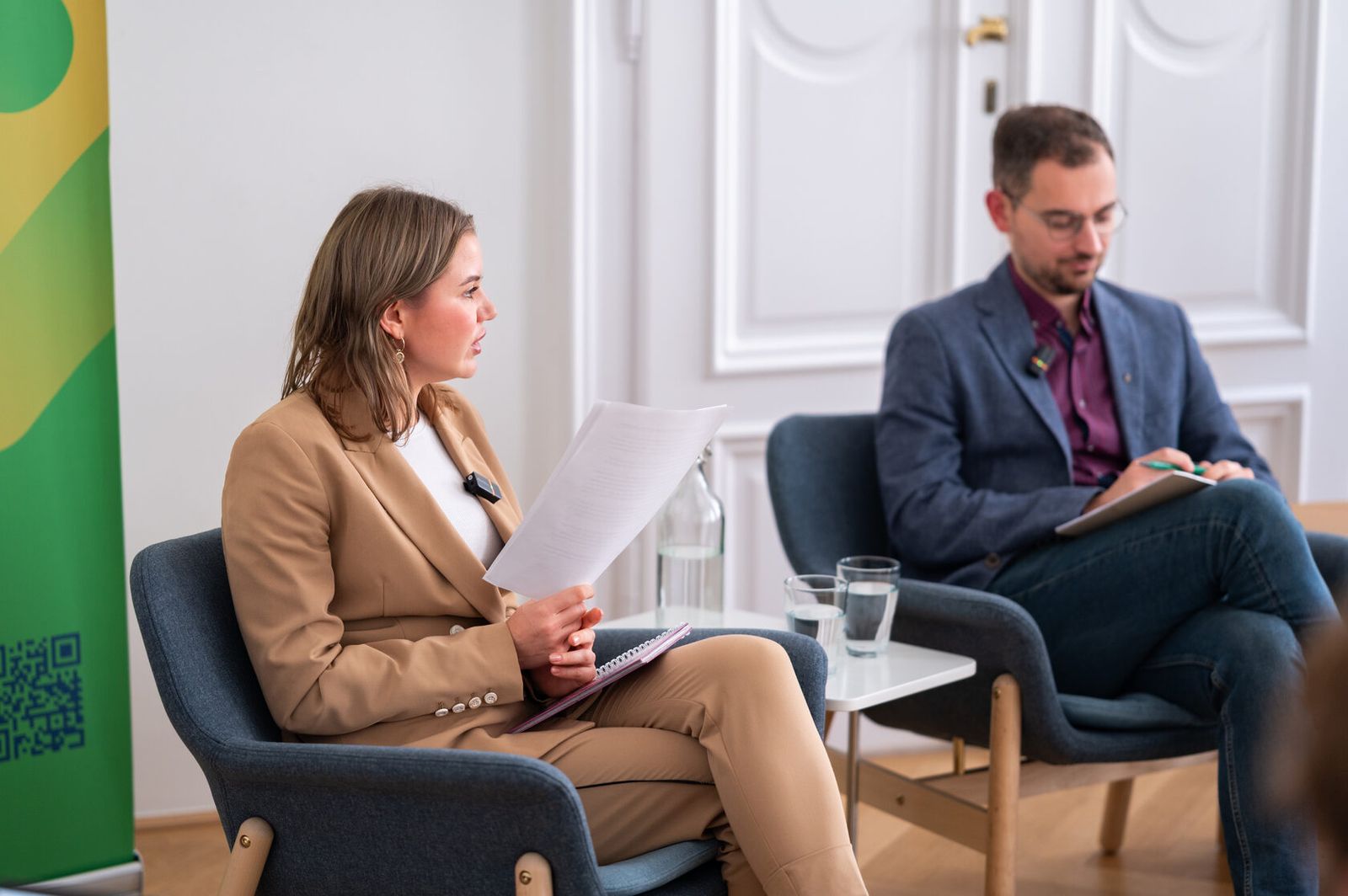 Viktoryia Andrukovich, the coordinator of the Belarus program