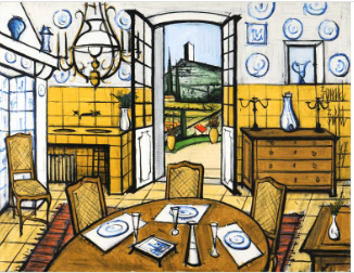 La Beaume - Litographie