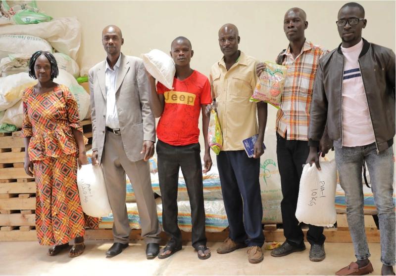 Quality seed and input distribution to cooperative members