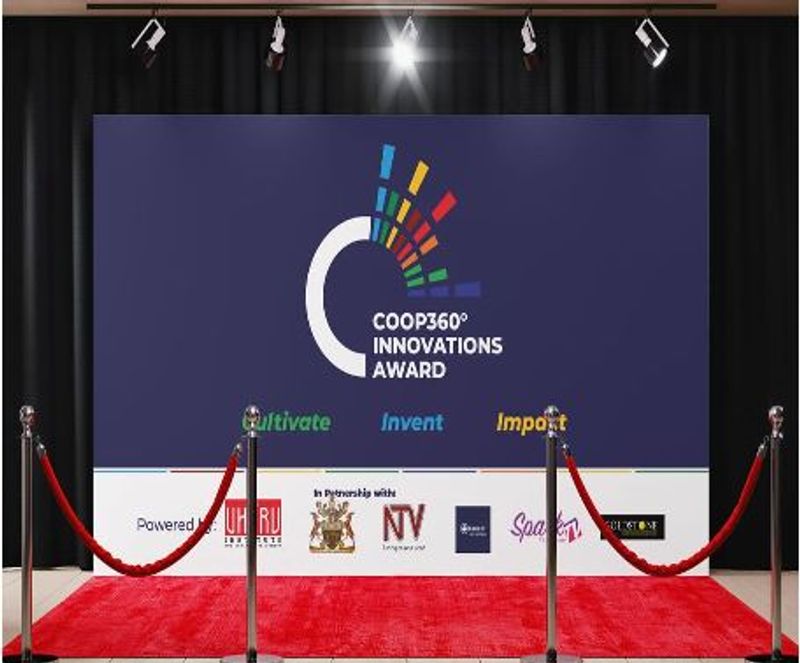 Coop360° Innovations Award red carpet backdrop