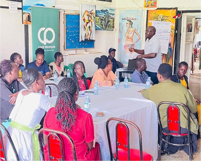 Coop Profiler assessment session with cooperative leaders