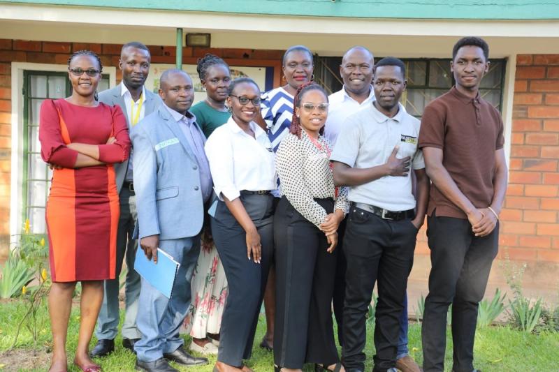 Secretariat & staff group photo