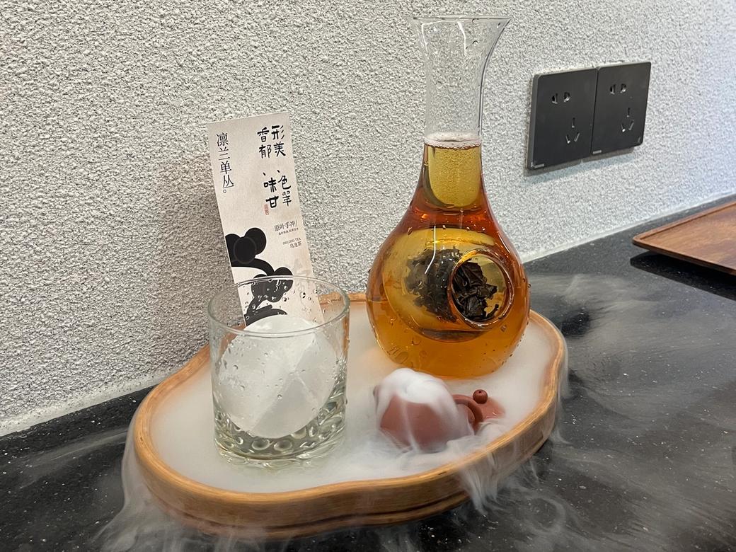 Premium Oolong tea, served daily