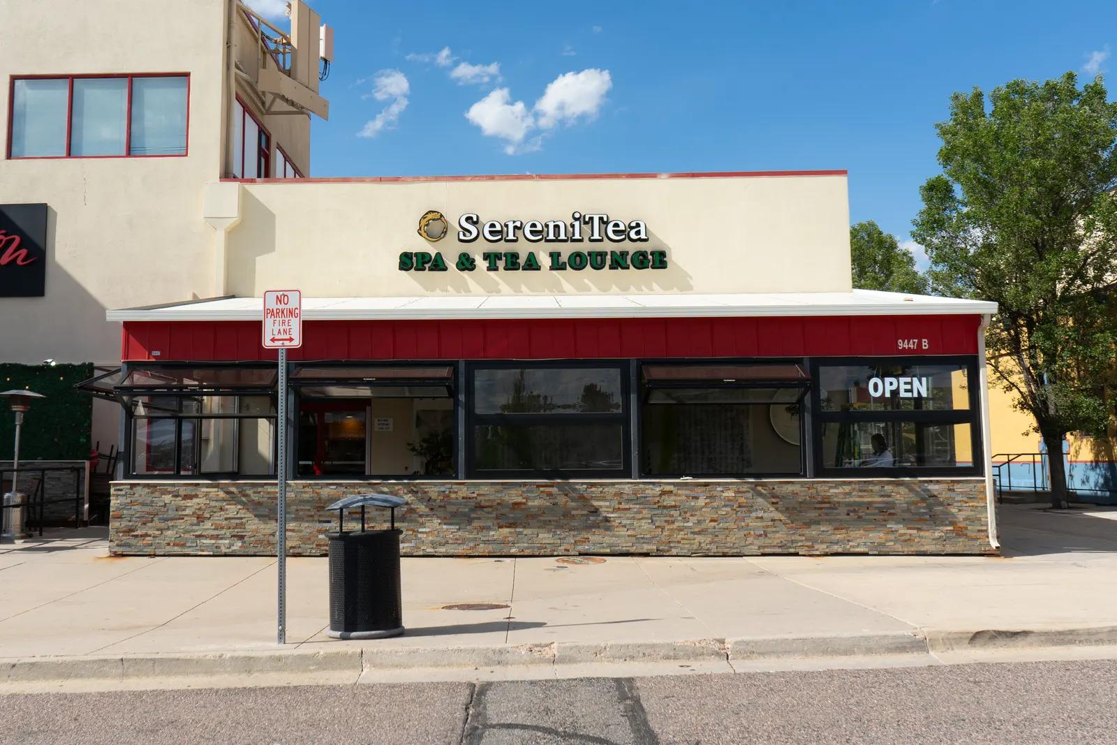 Serenitea, from the sidewalk on Park Meadows