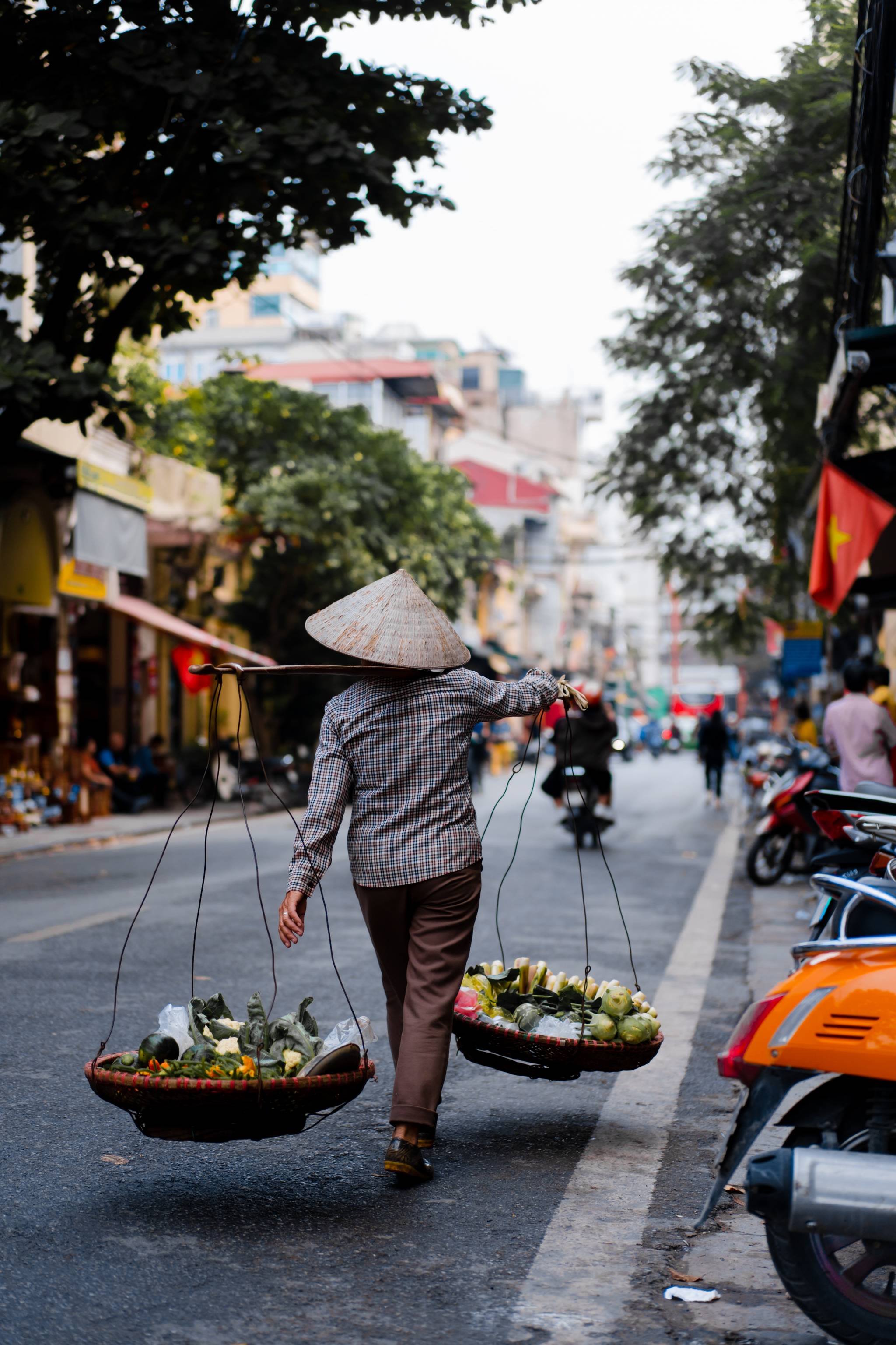 uomo vietnamita hanoi