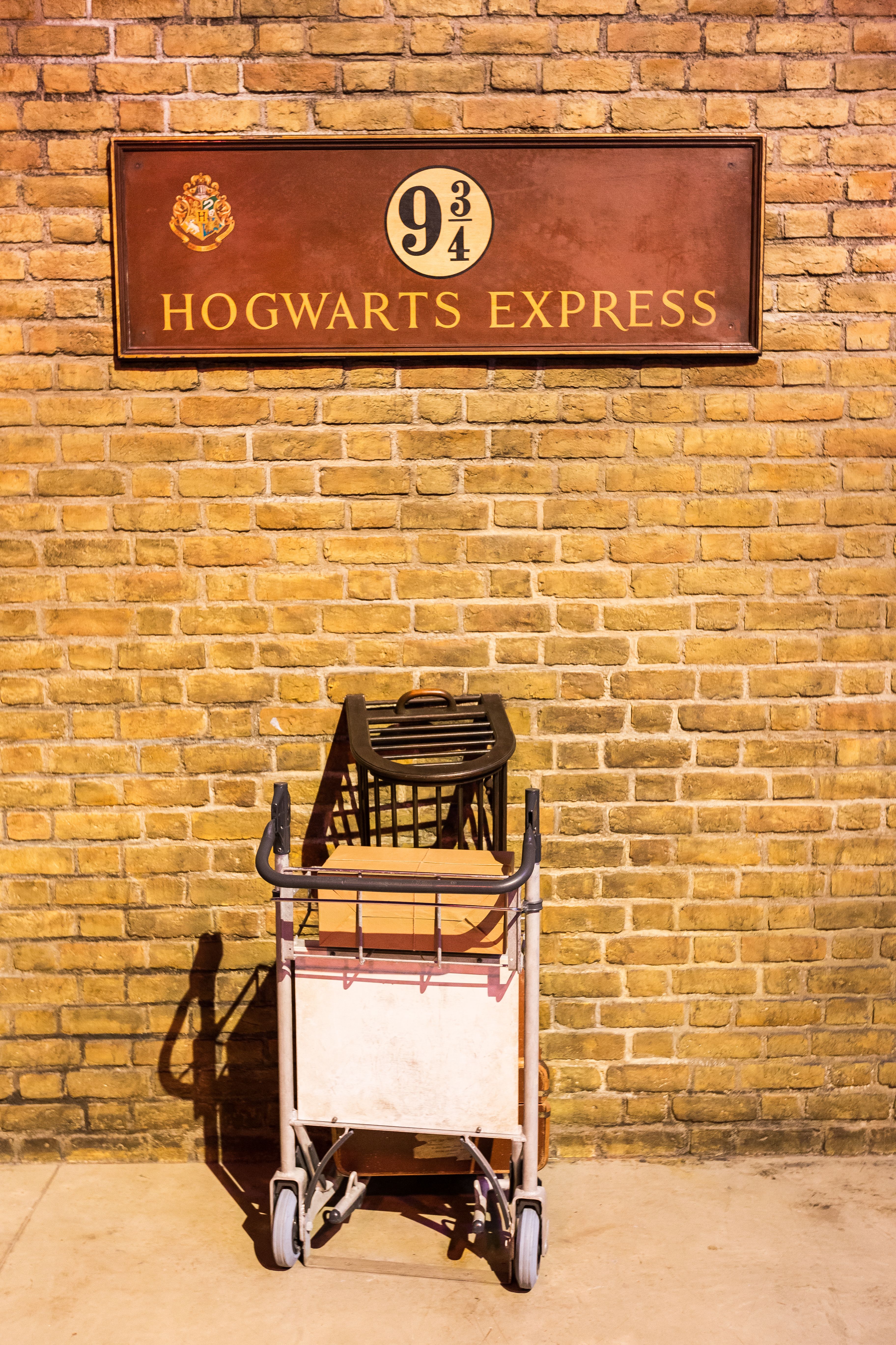 carrello binario 3 4 harry potter londra