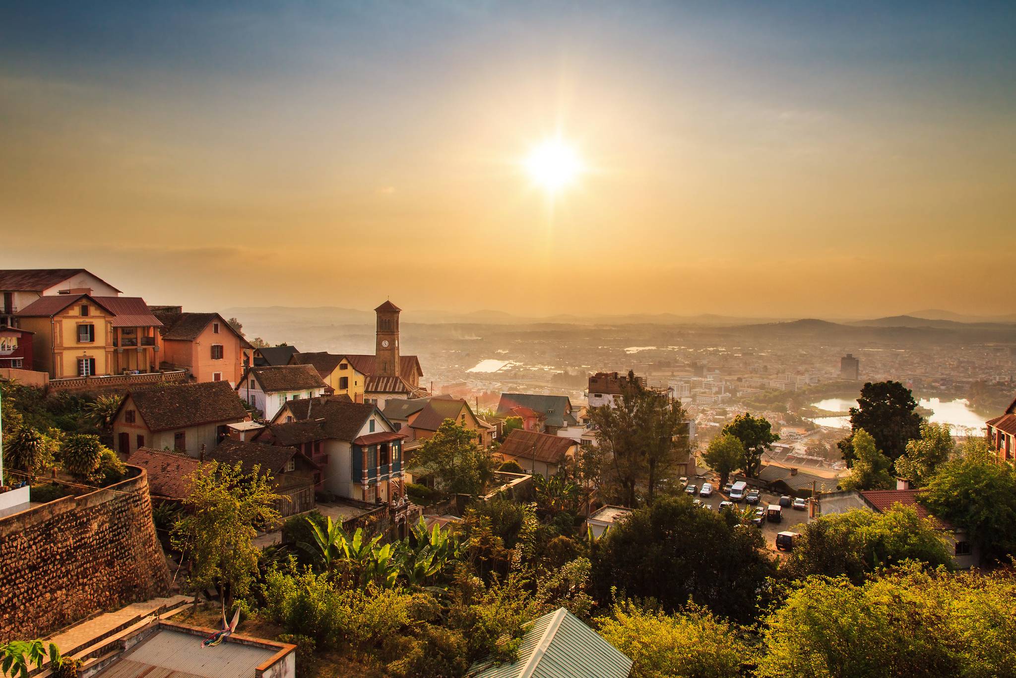 antananarivo al tramonto madagascar