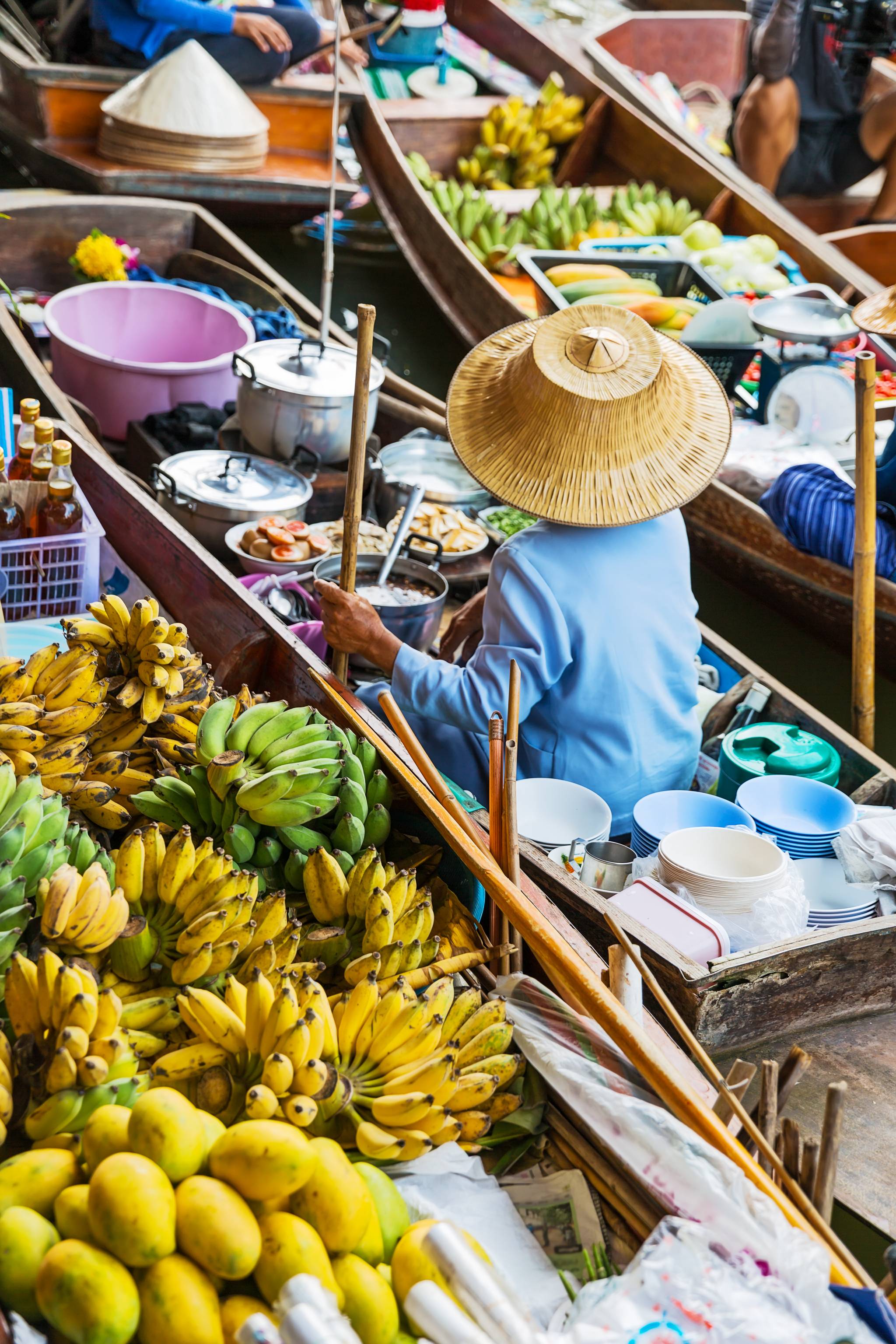 mercato galleggiante bangkok