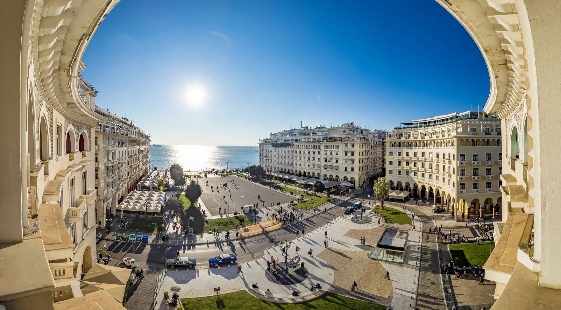 thessaloniki seaside square