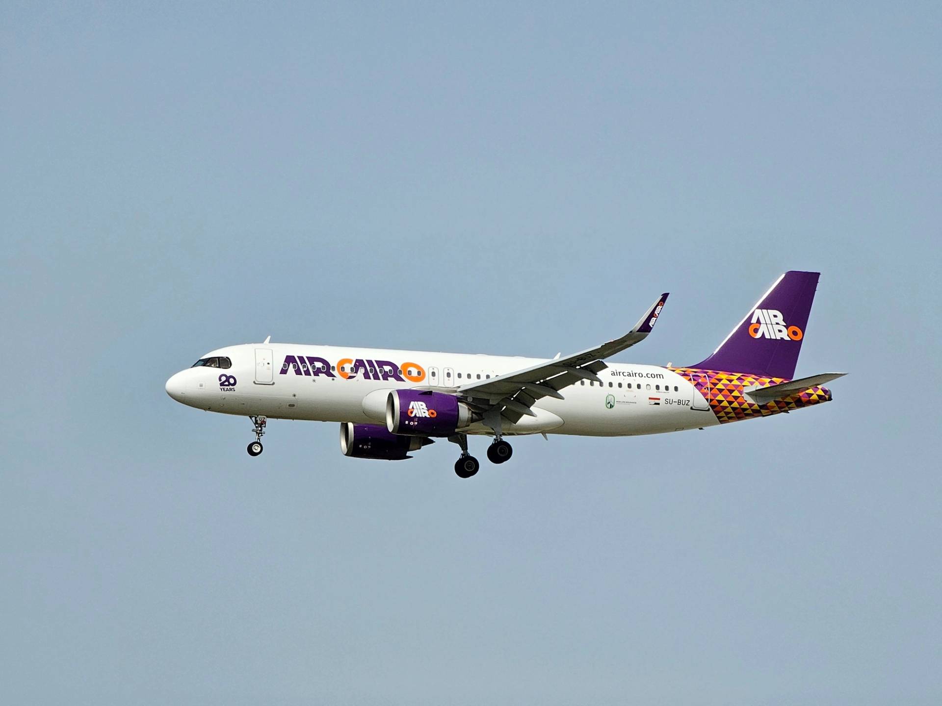 aereo in volo