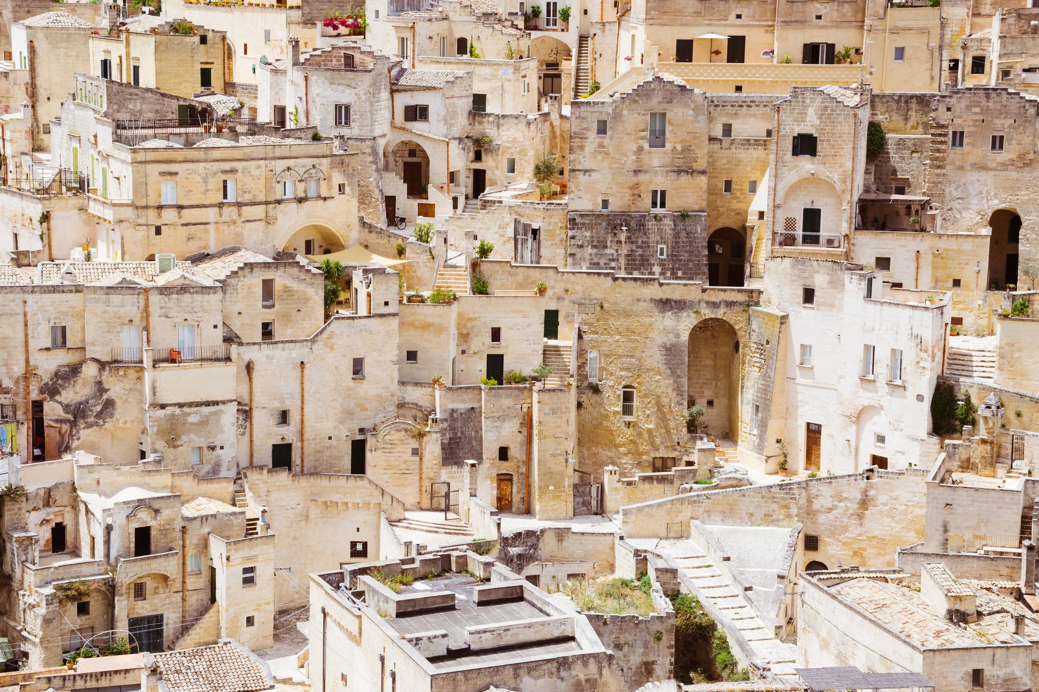 sassi di matera da vicino