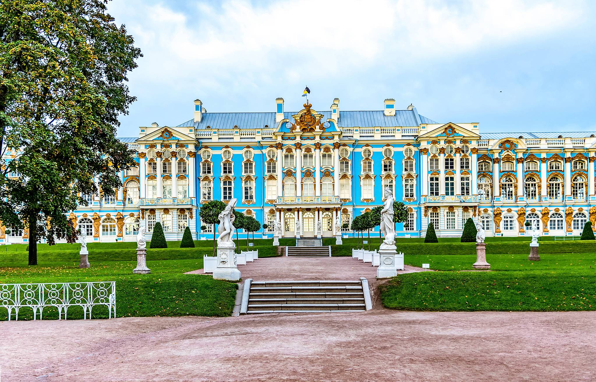 castello azzurro di caterina russia