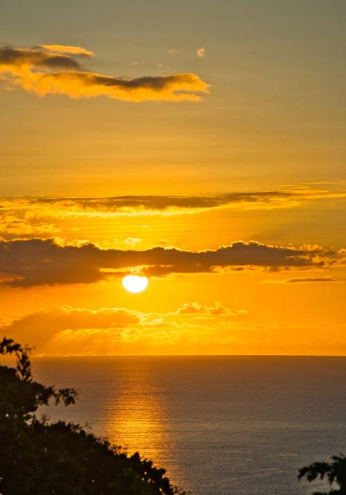 tramonto mahe seychelles