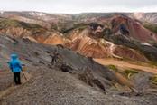 trekking montagna arcobaleno islanda