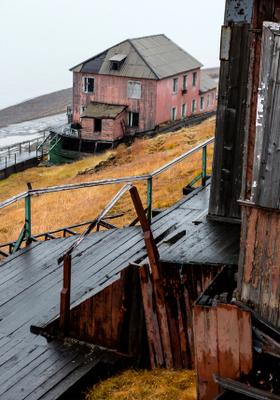 citta russa barentsburg isole svalbard norvegia