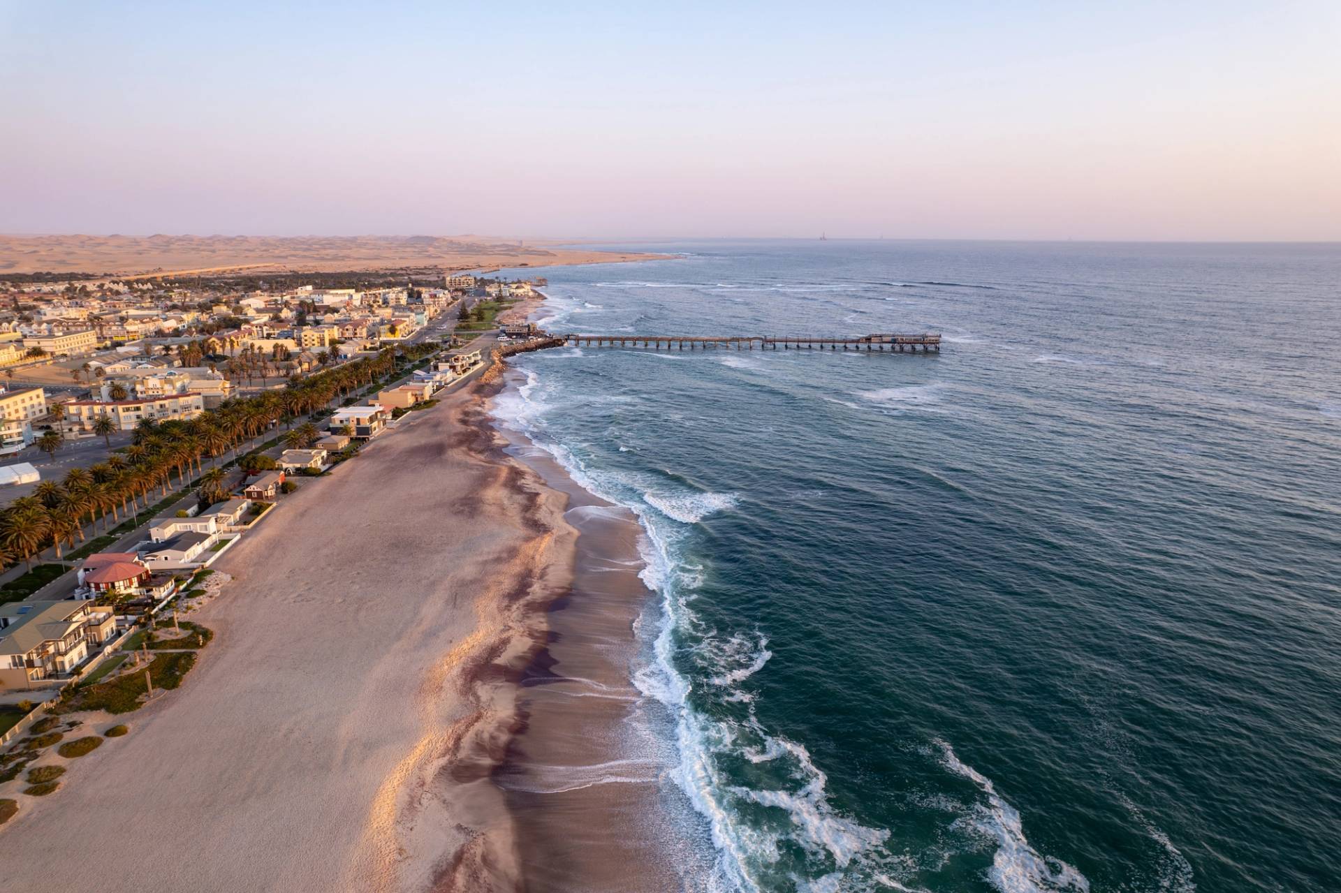 swakopmund namibia dall alto