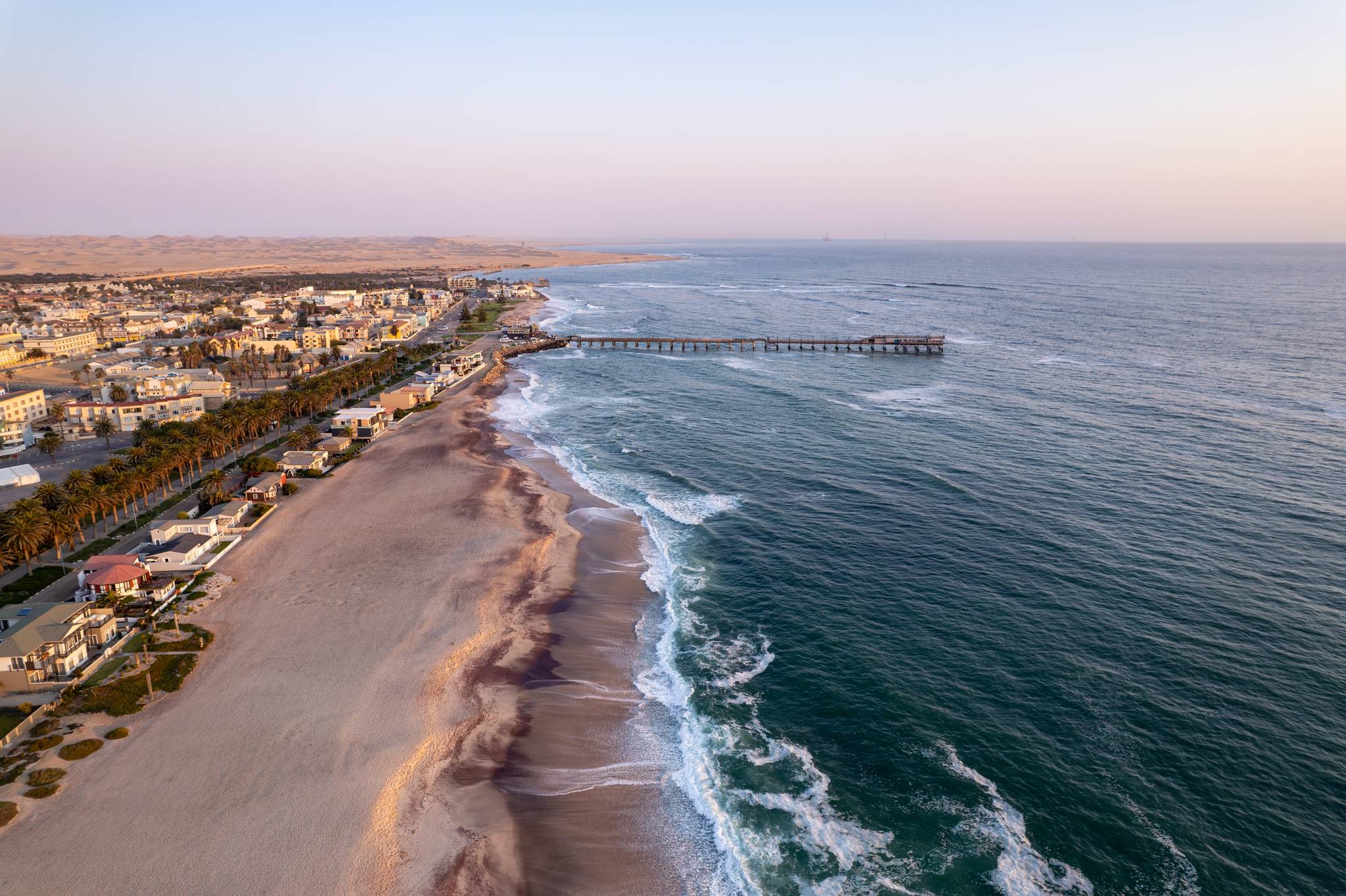 swakopmund namibia dall alto