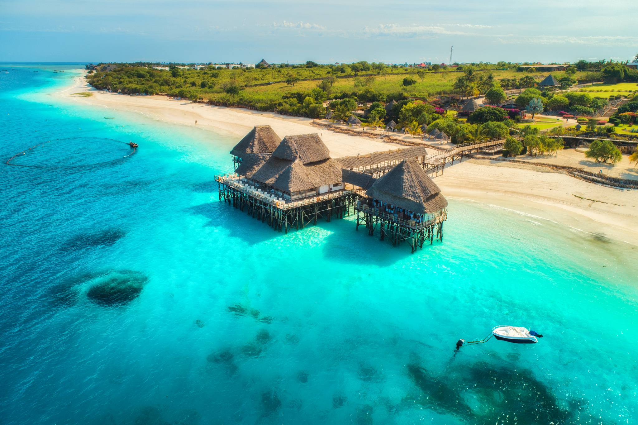 casetta sul mare zanzibar