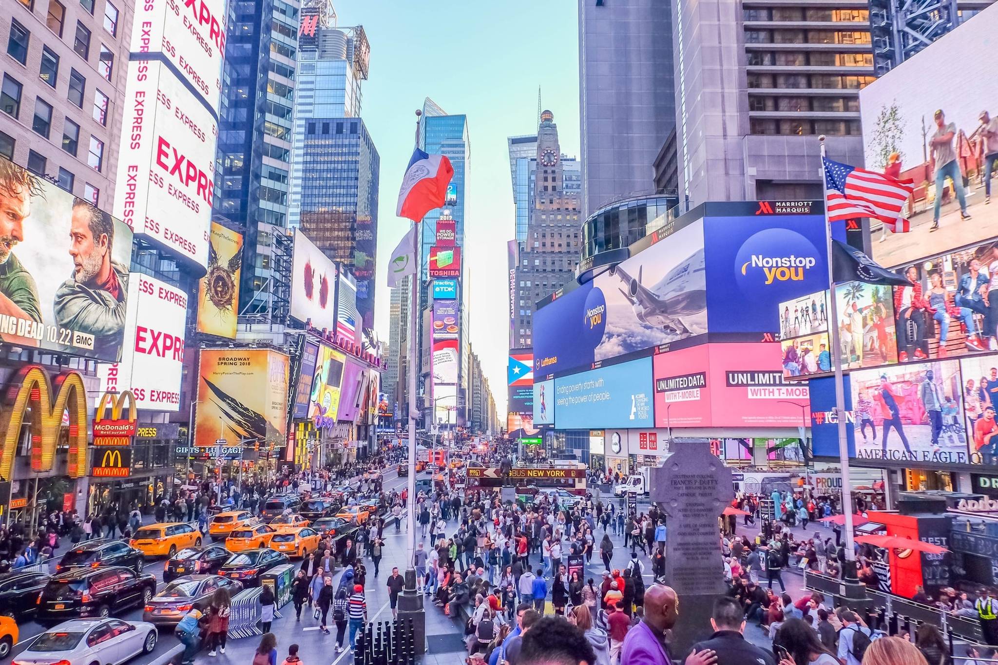 times square caos