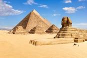 sfinge e piramide piana di giza