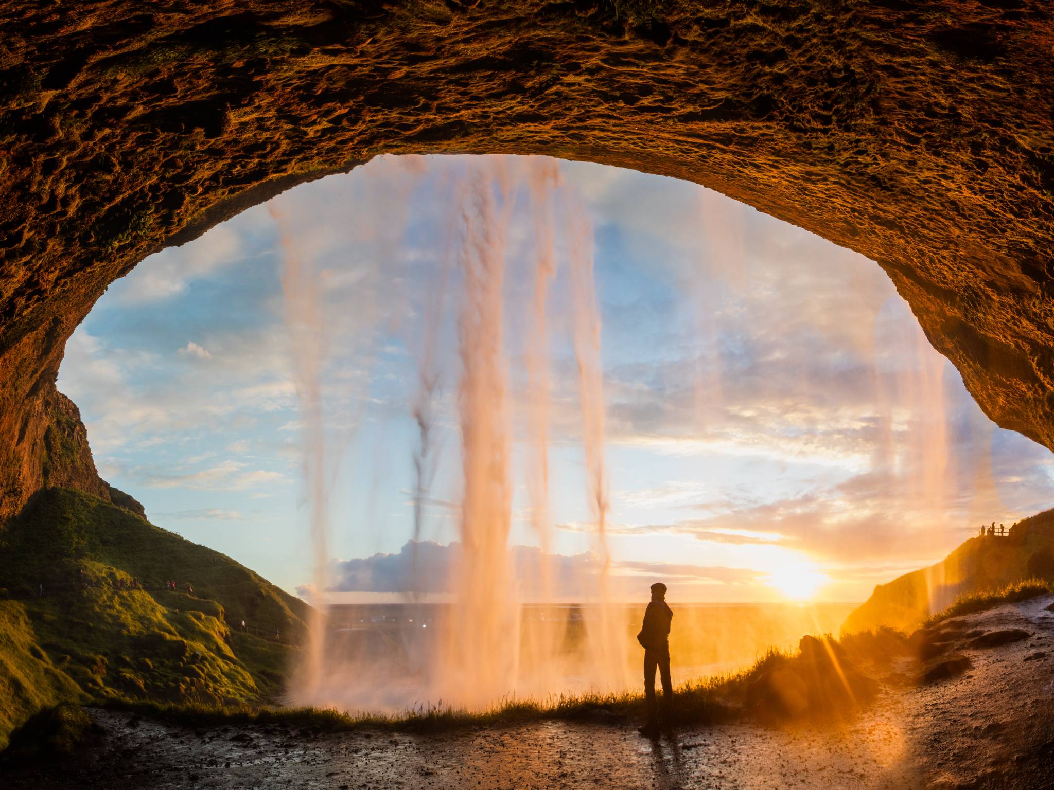 Natural wonders in Iceland cover
