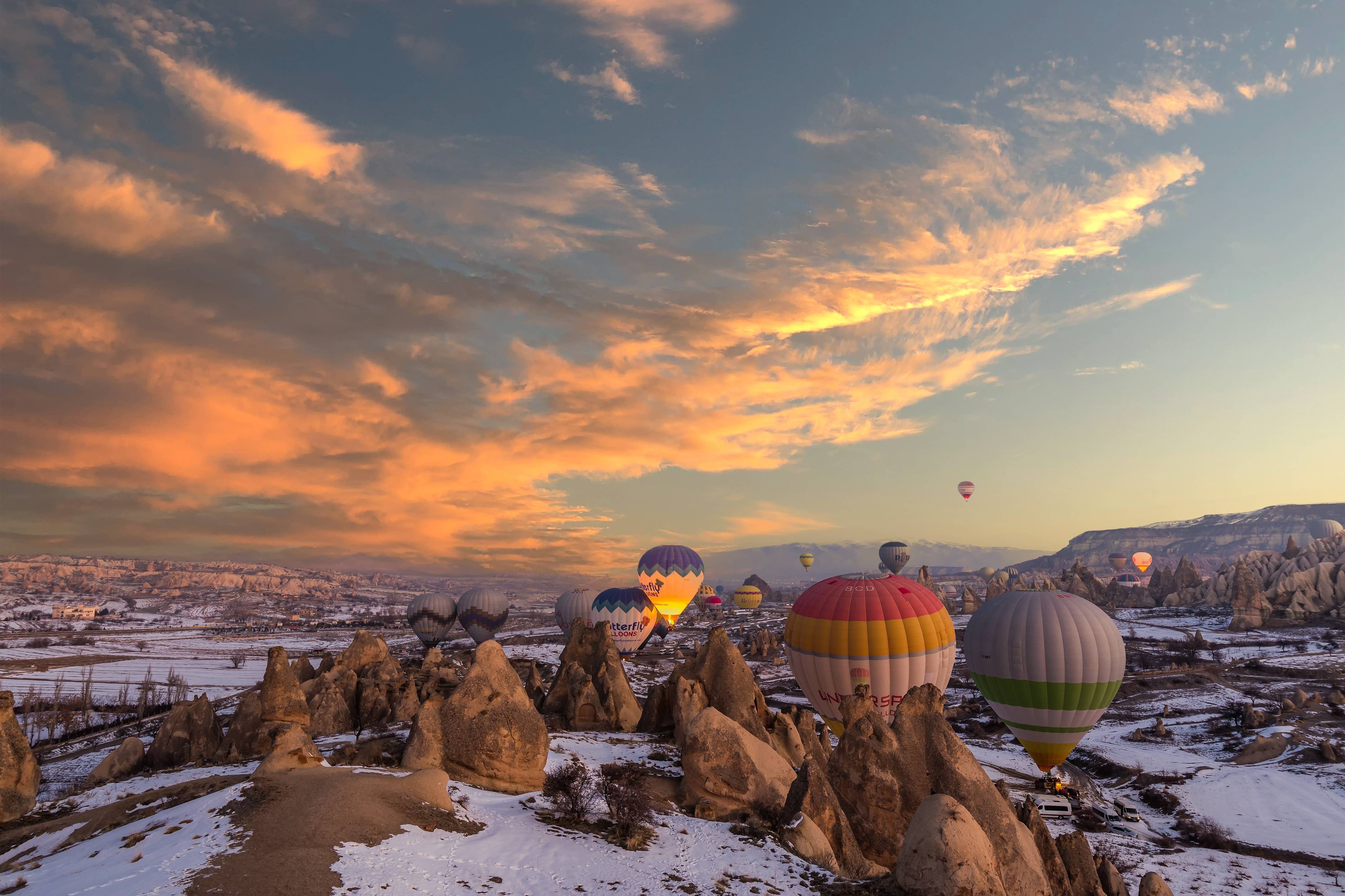 cappadocia innevata