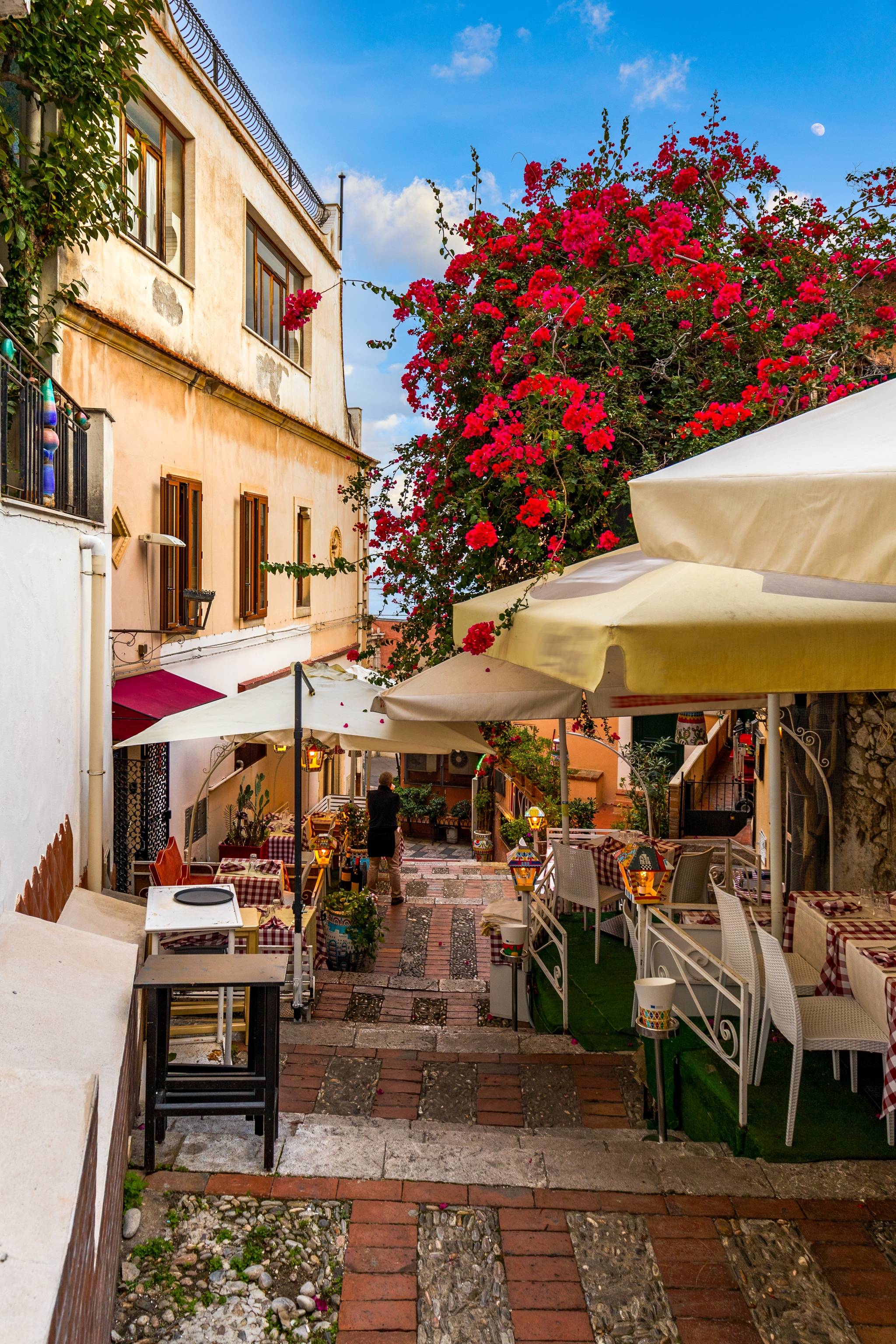 street in taormina