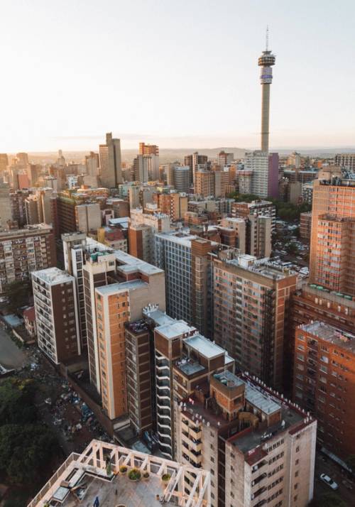 skyline di johannesburg