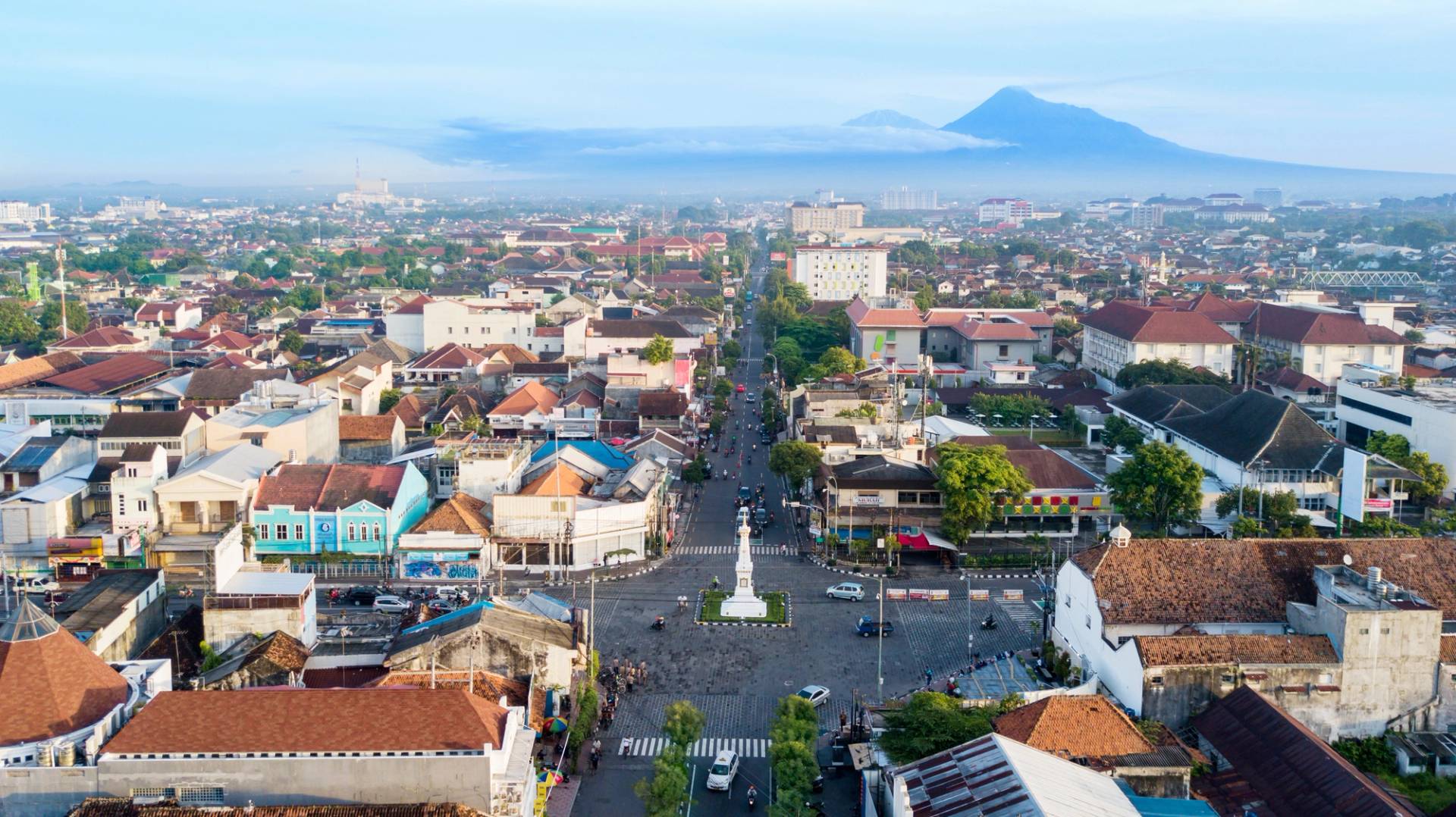 Yogyakarta from above