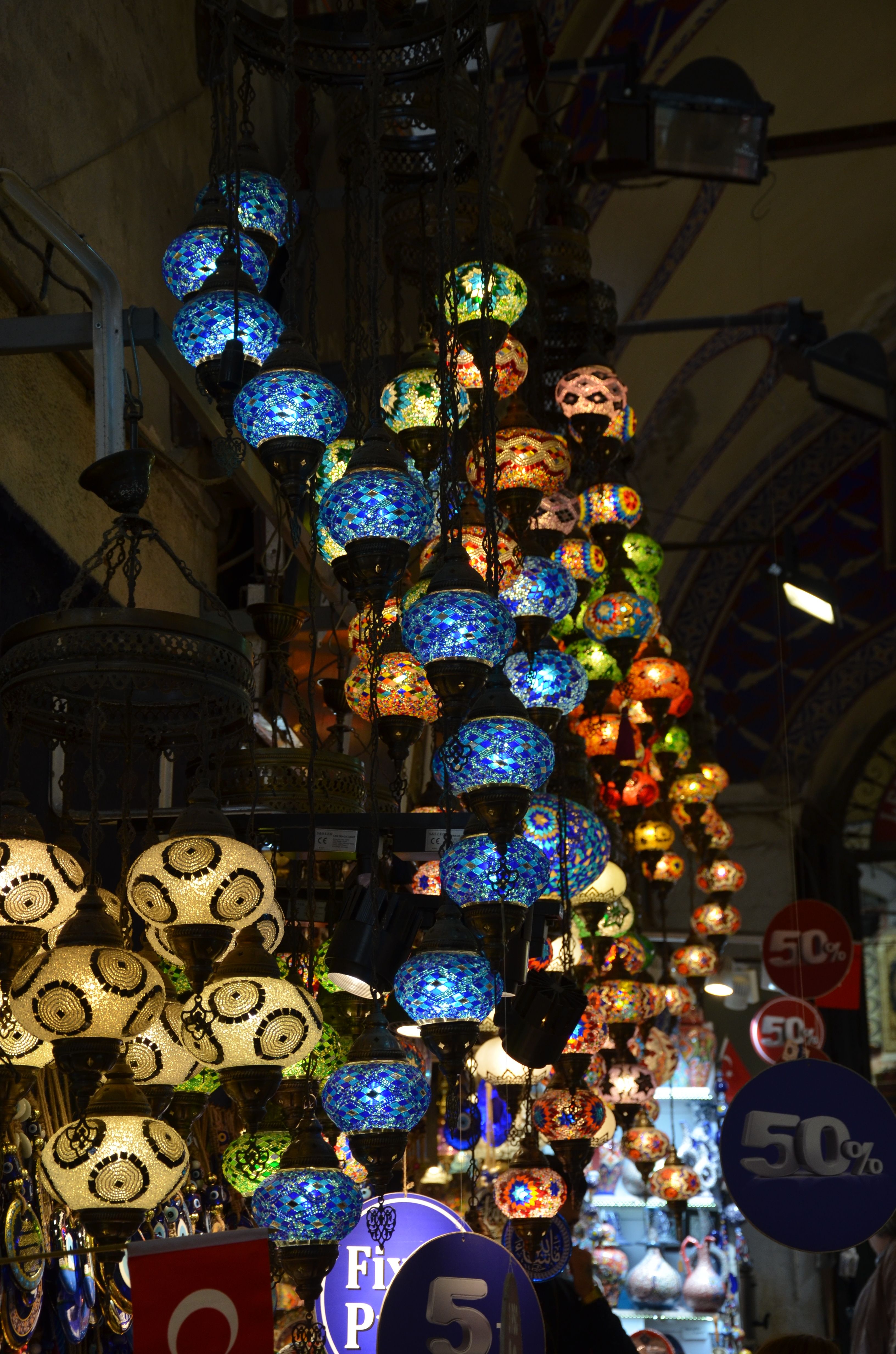 lanterne nel gran bazar