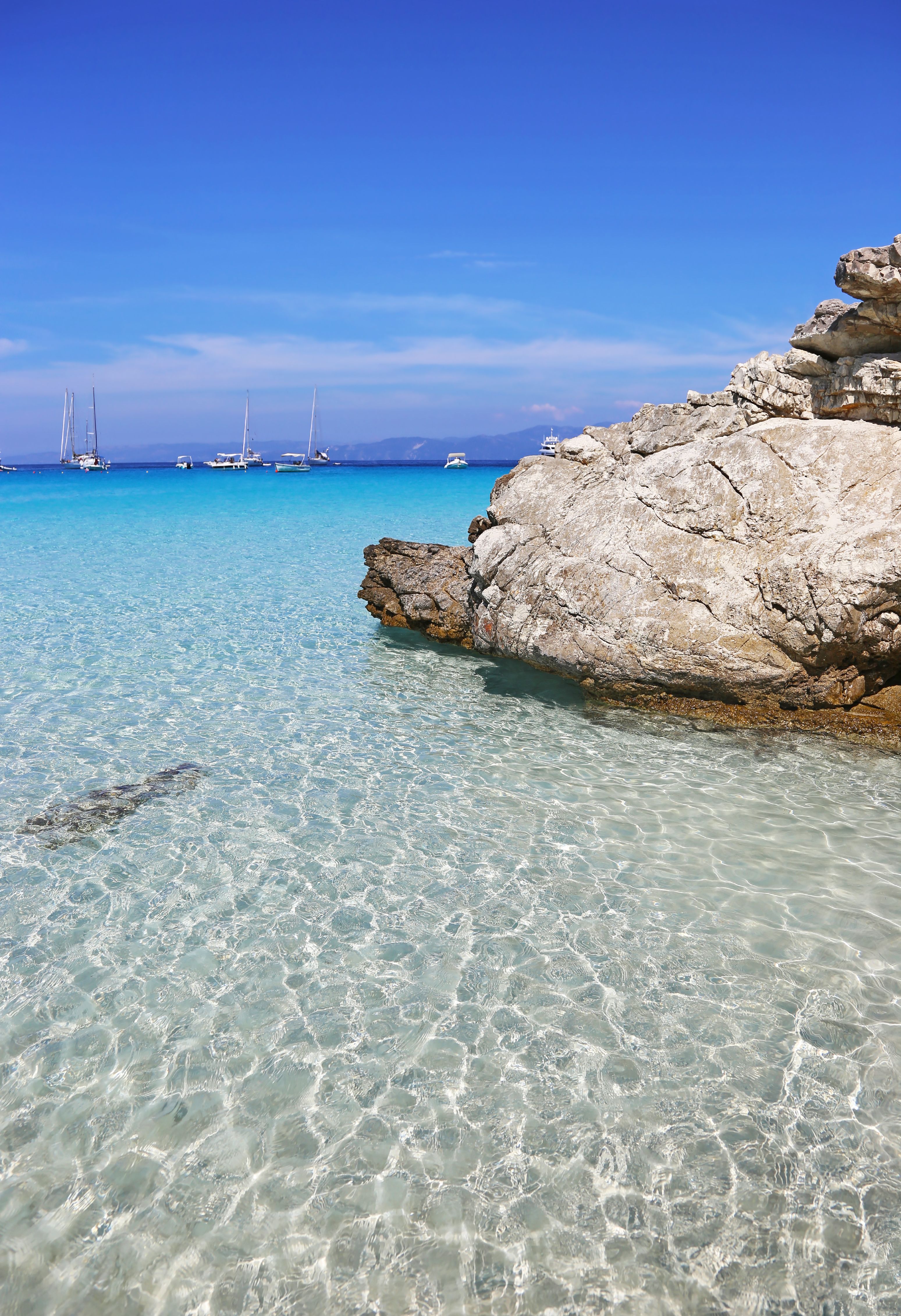 spiaggia cristallina