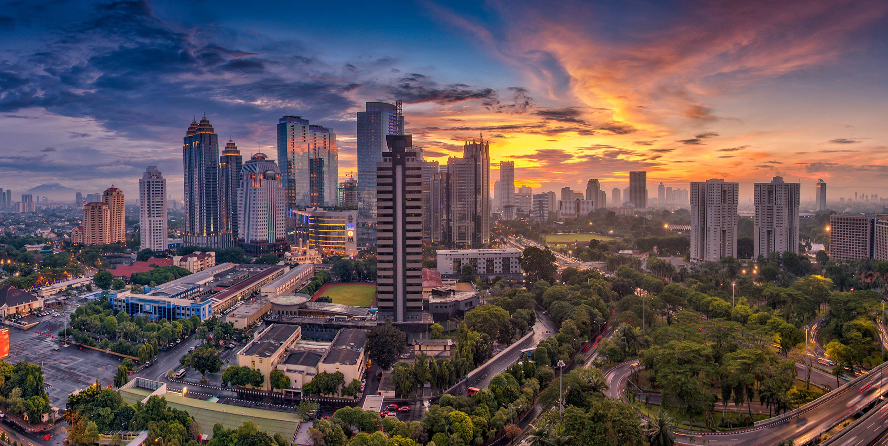 panorama di jakarta