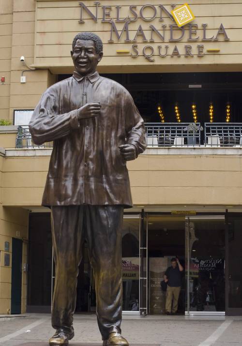 statue in Johannesburg