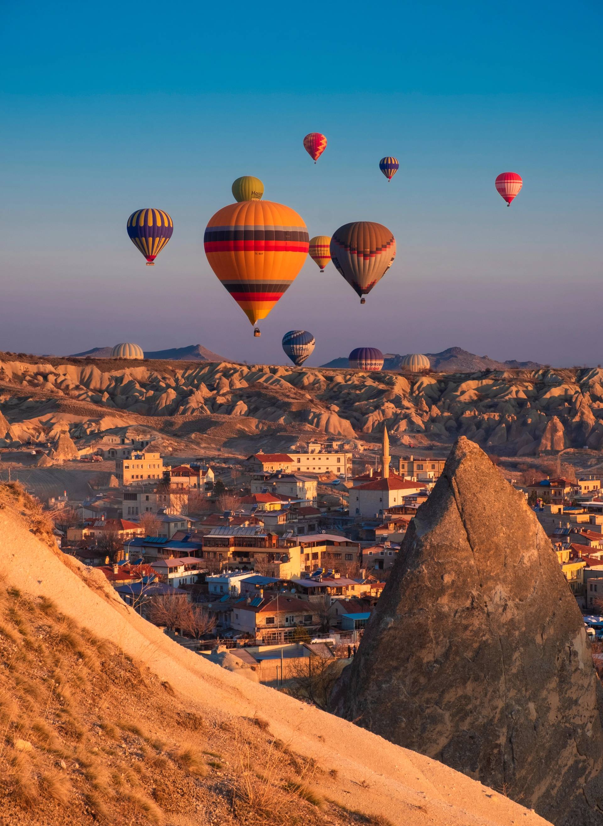 panorama della cappadocia