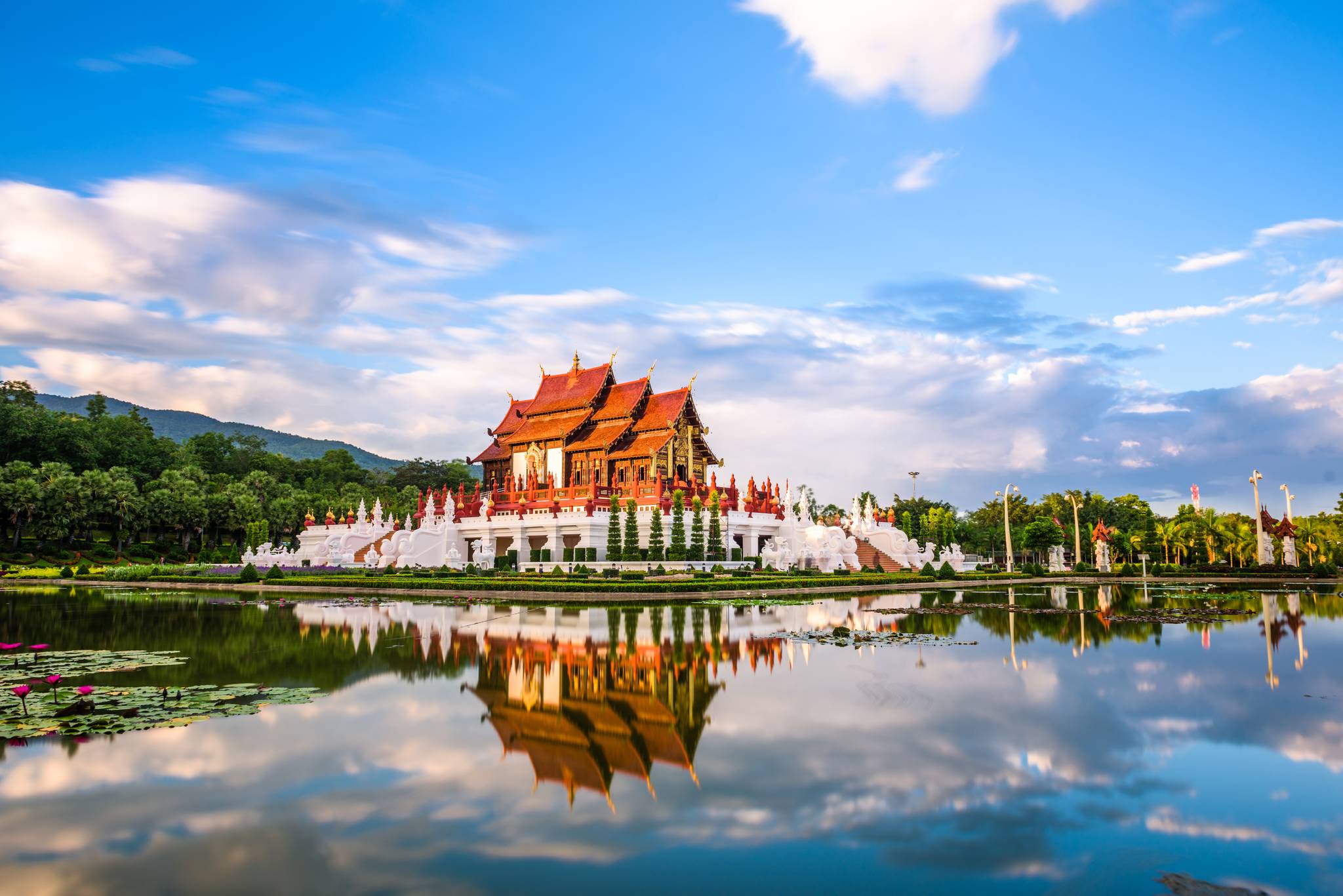 reflected temple