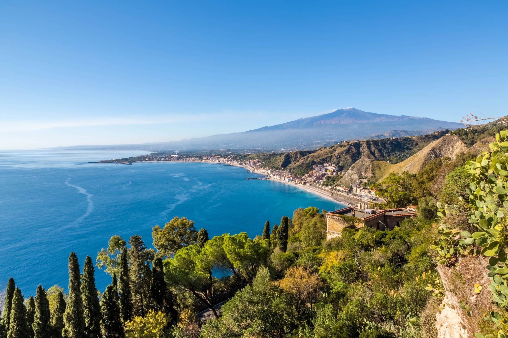 Naxos Gardens beach in Sicily