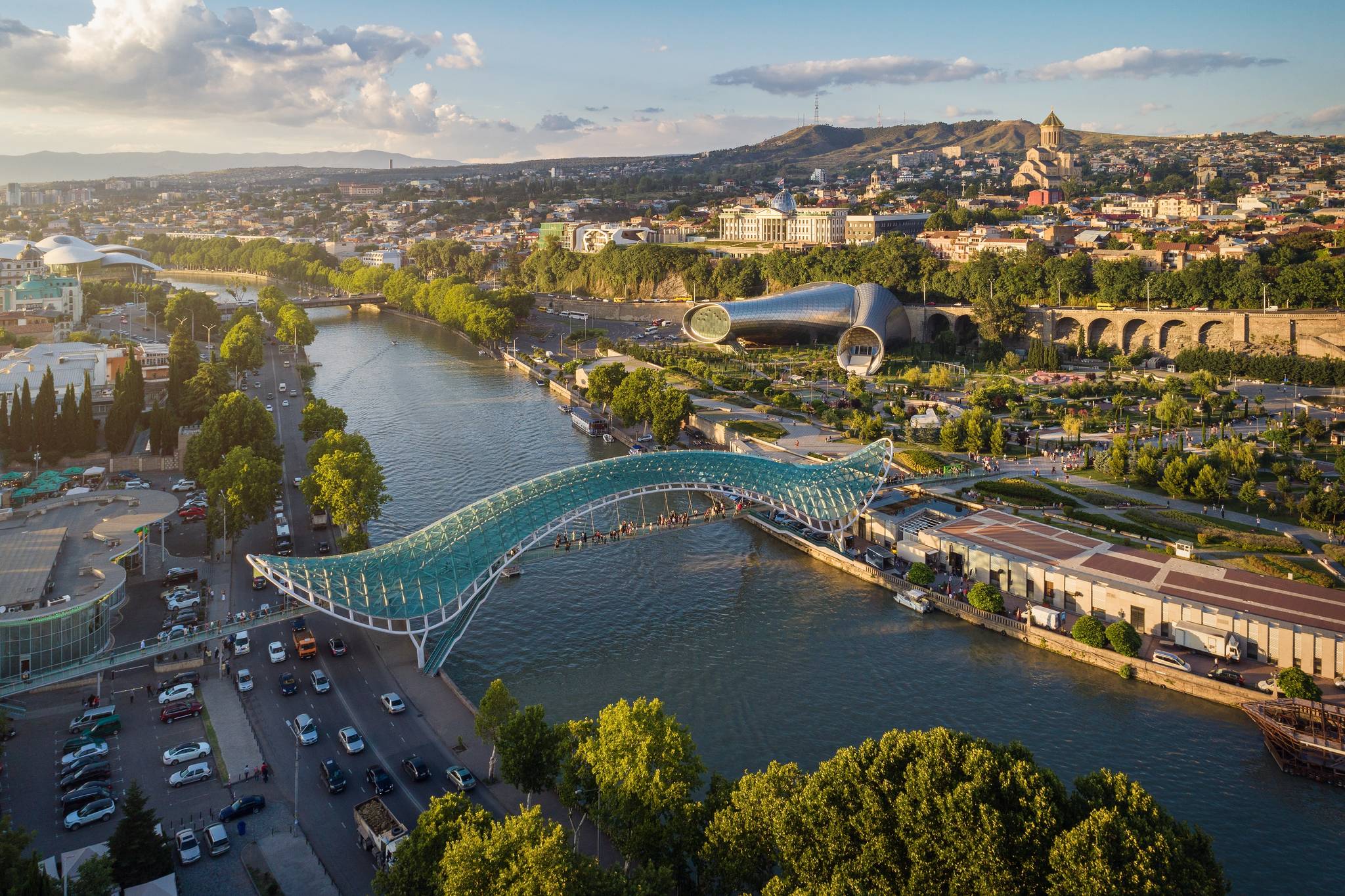 panorama di tbilisi