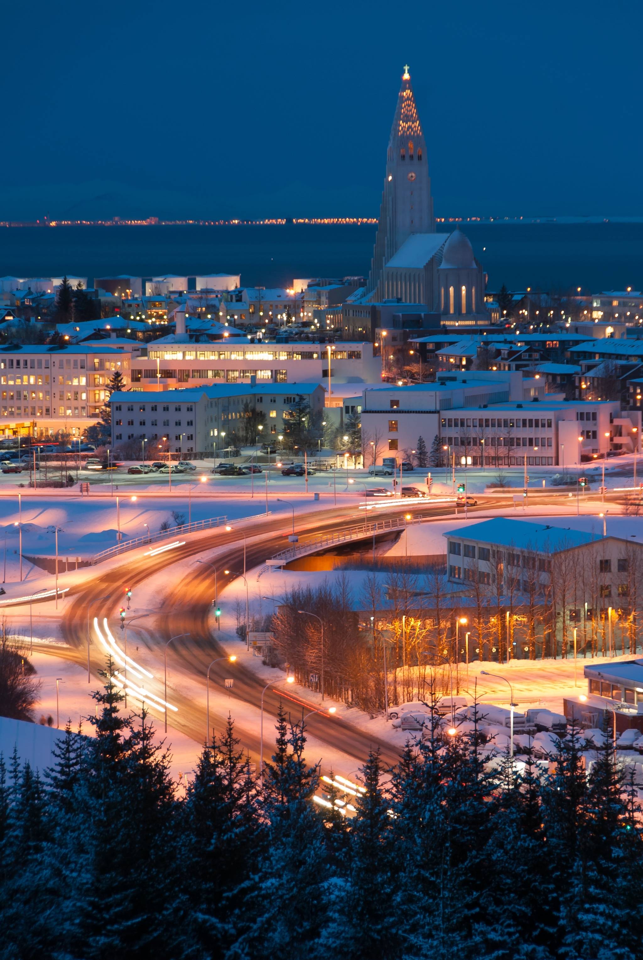 luci di notte reykjavik