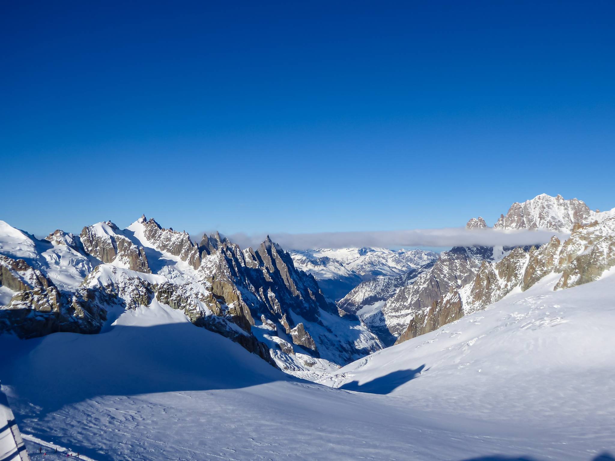 courmayeur monte innevato