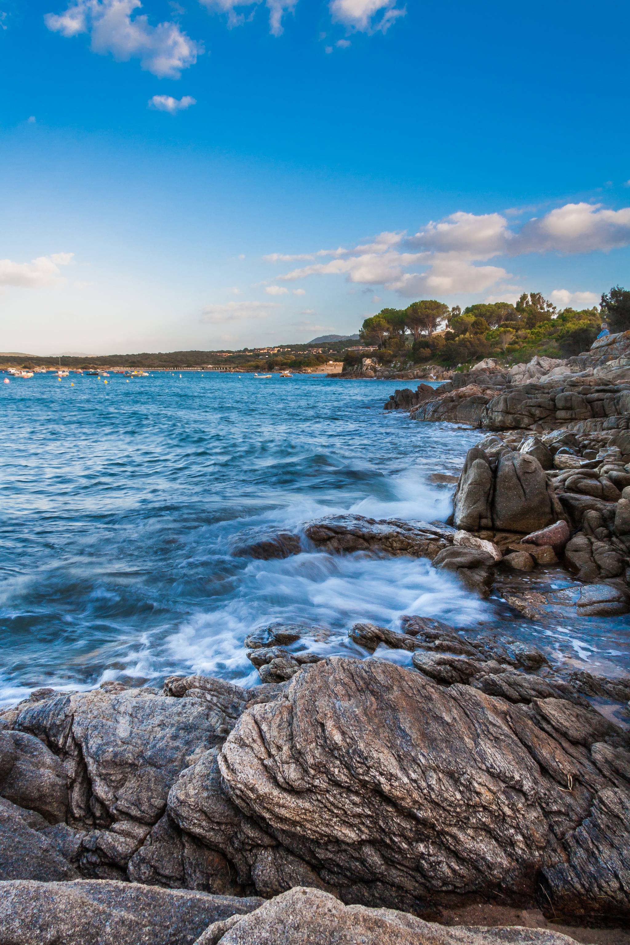 rocce e mare porto pollo