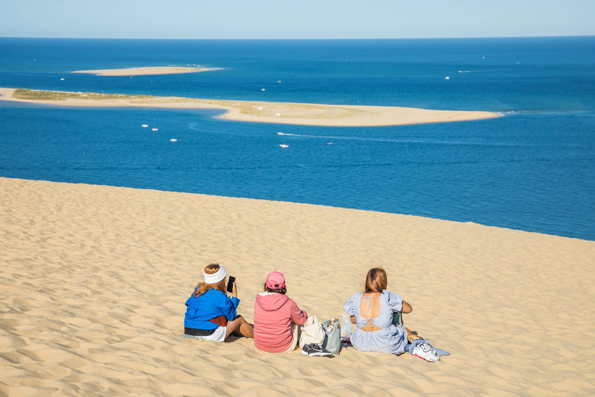 persone sulle dune del banc d arguin